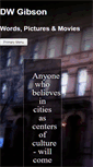 Mobile Screenshot of dwgibson.net
